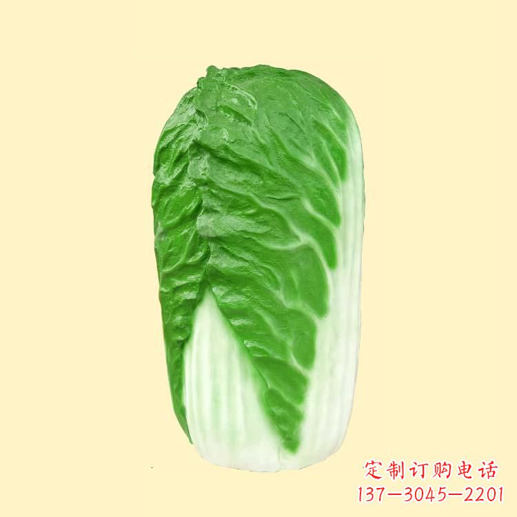 黄冈玻璃钢大白菜雕塑