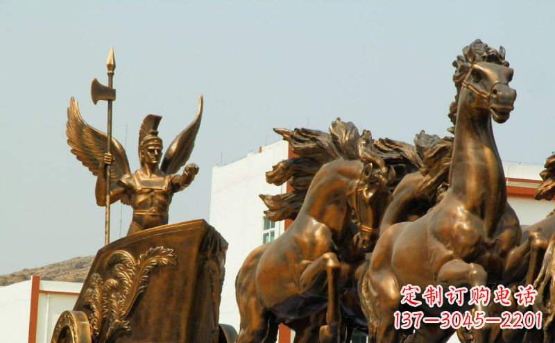 黄冈阿波罗精美铜雕,带您领略古典文化
