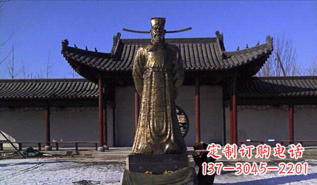 黄冈包拯古代名人铜雕