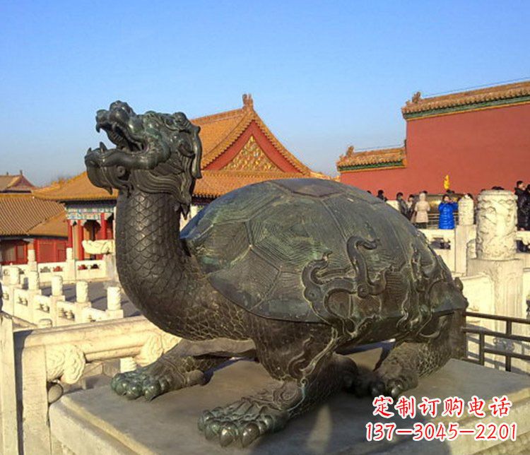 黄冈龙之精髓铜雕摆件