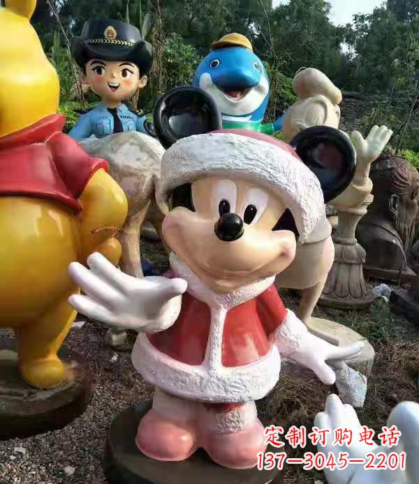 黄冈玻璃钢制米老鼠雕塑