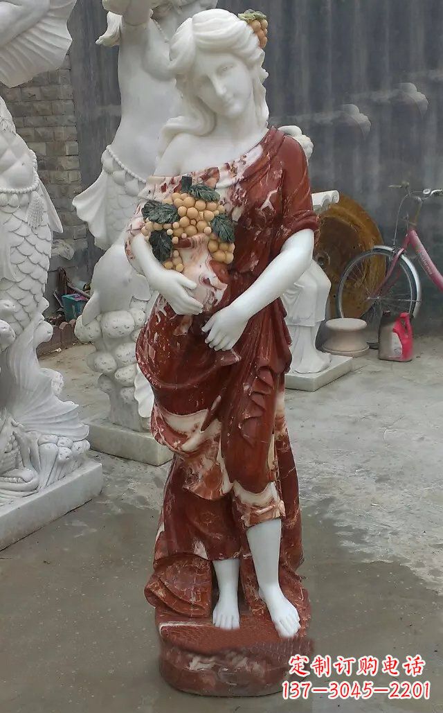 黄冈玻璃钢之美——女性雕塑