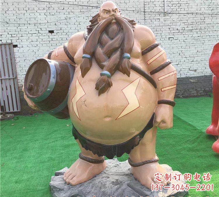 黄冈英雄雕塑玻璃钢的艺术之美