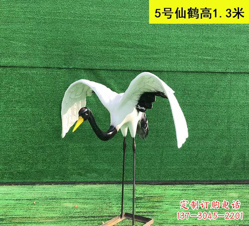 黄冈仙鹤雕塑经典之美