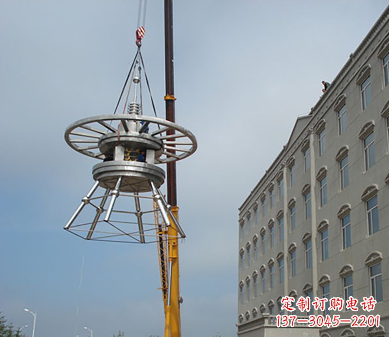 黄冈不锈钢避雷针雕塑一种古老又充满现代感的艺术