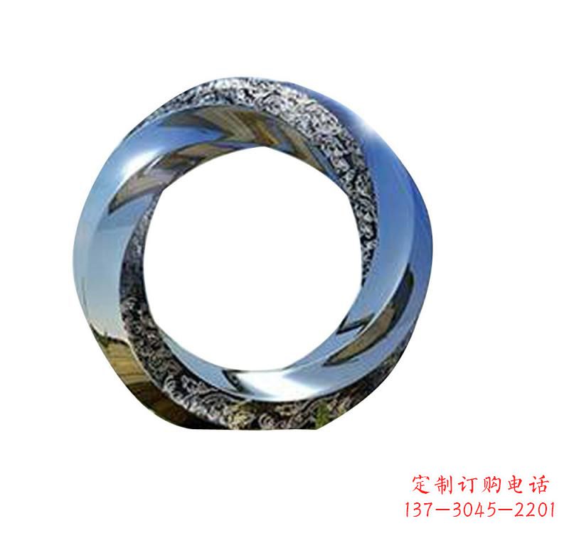 黄冈不锈钢环绕城市——一种新型的雕塑艺术