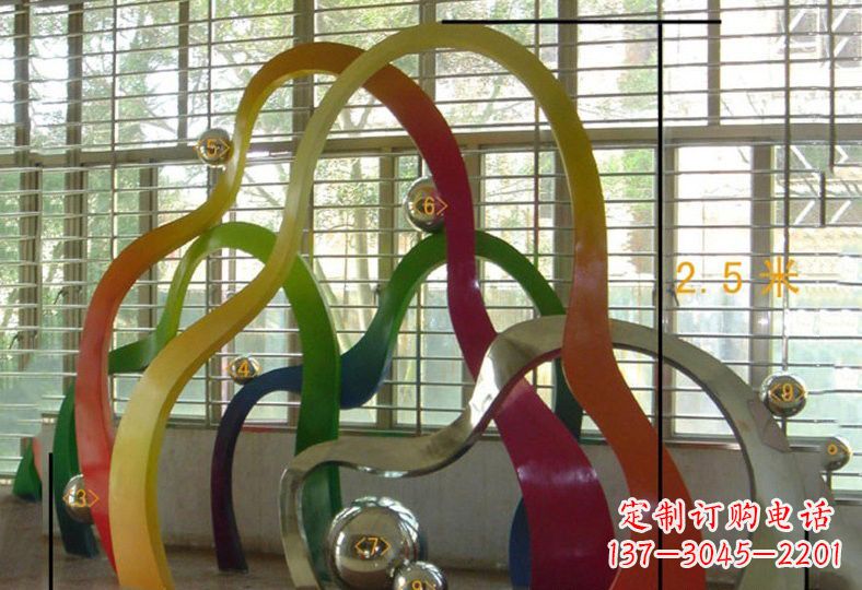 黄冈不锈钢假山雕塑精致耐用的艺术品