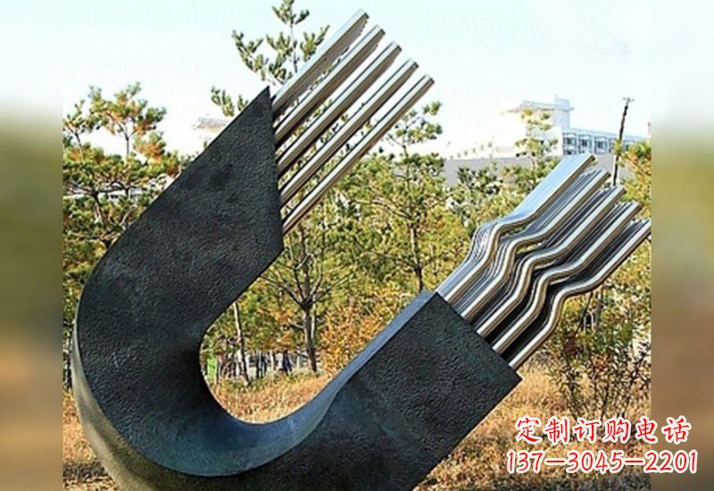 黄冈不锈钢磁铁雕塑绚丽多彩的艺术珍品