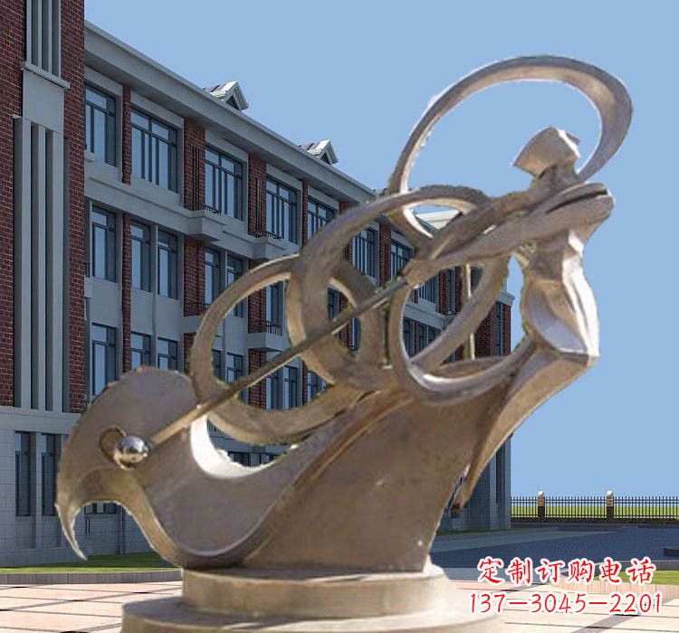黄冈不锈钢制作的高尔夫球雕塑