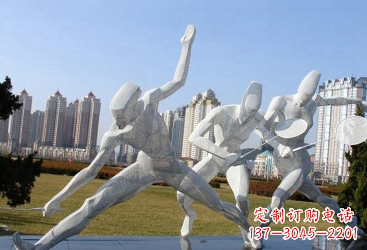 黄冈精致不锈钢羽毛球雕塑
