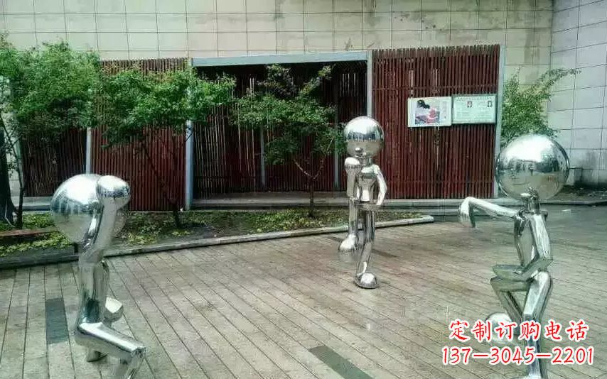 黄冈不锈钢儿童景观雕塑为孩子们打造安全又美观的游乐场