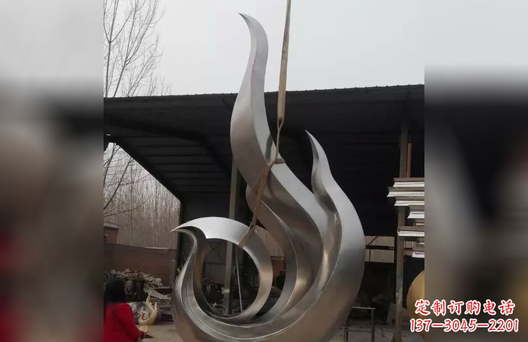 黄冈精美不锈钢凤凰雕塑