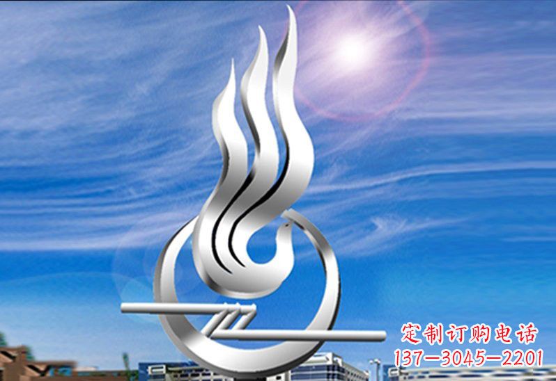 黄冈精美不锈钢凤凰雕塑