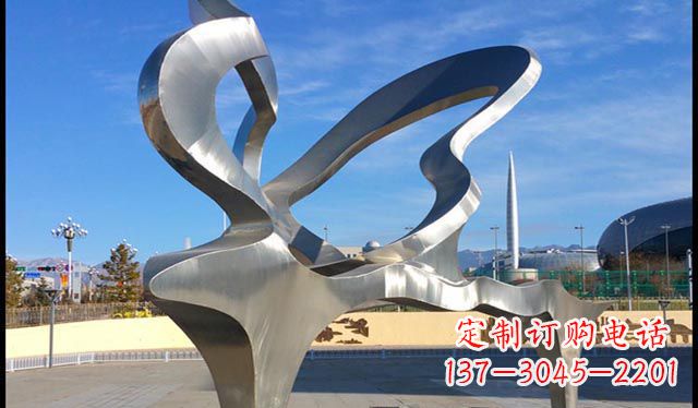 黄冈不锈钢钢琴雕塑