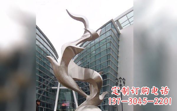 黄冈不锈钢鸽子雕塑