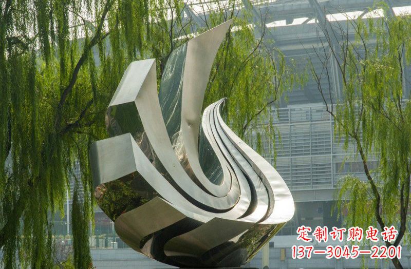 黄冈不锈钢和平鸽雕塑象征和平与信仰