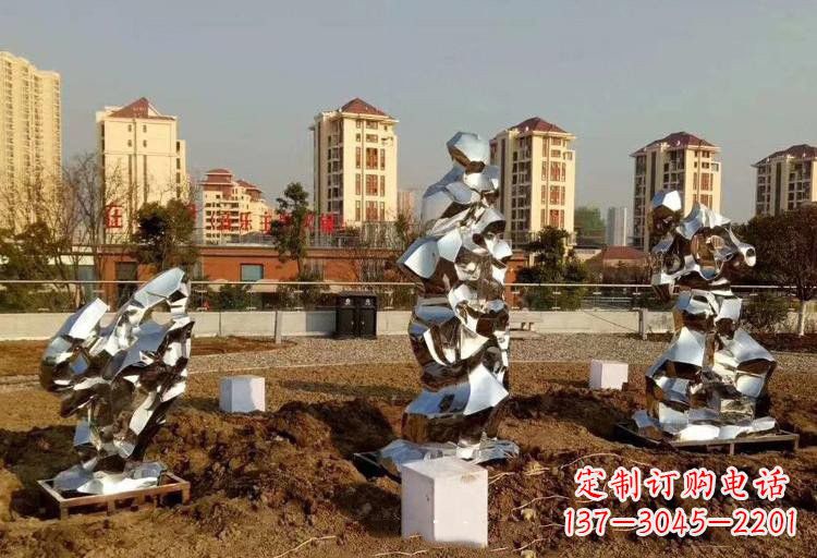 黄冈不锈钢太湖石雕塑给人以美的视觉体验