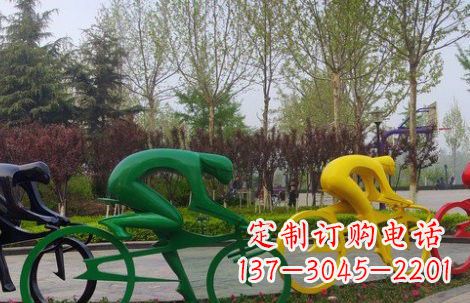 黄冈不锈钢自行车雕塑——让您的自行车更加精美
