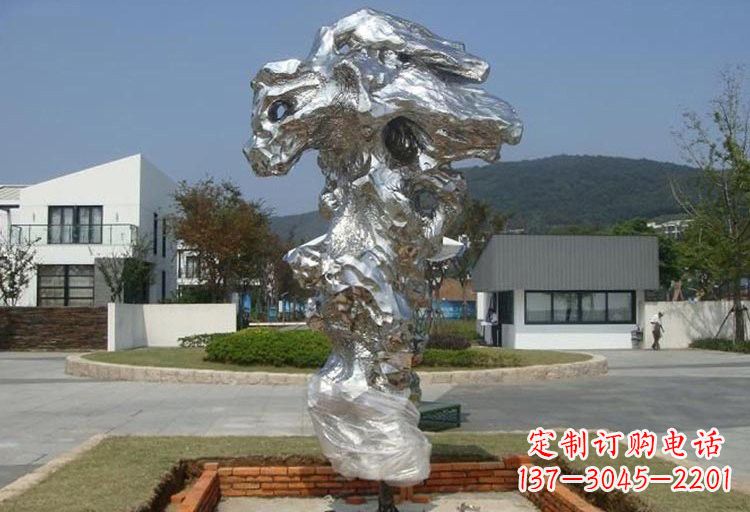 黄冈不锈钢太湖石雕塑精美绝伦