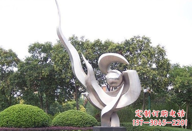 黄冈不锈钢大鸽子雕塑——精美的艺术作品