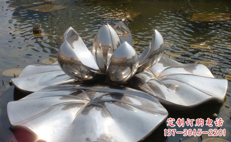 黄冈不锈钢锻造莲花雕塑
