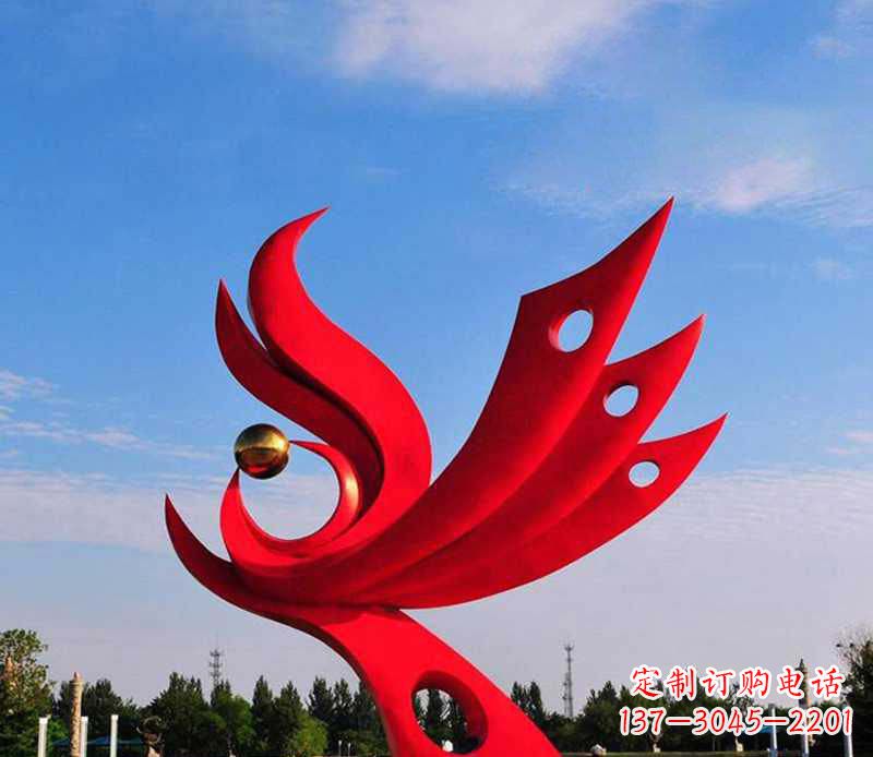 黄冈不锈钢凤凰灵动传神