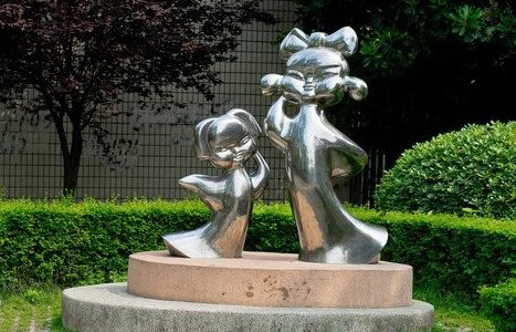 黄冈不锈钢古代儿童雕塑让每个孩子都有一个家