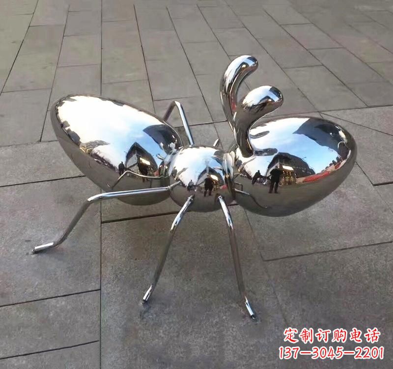 黄冈不锈钢蚂蚁雕塑——缩小世界的小工匠