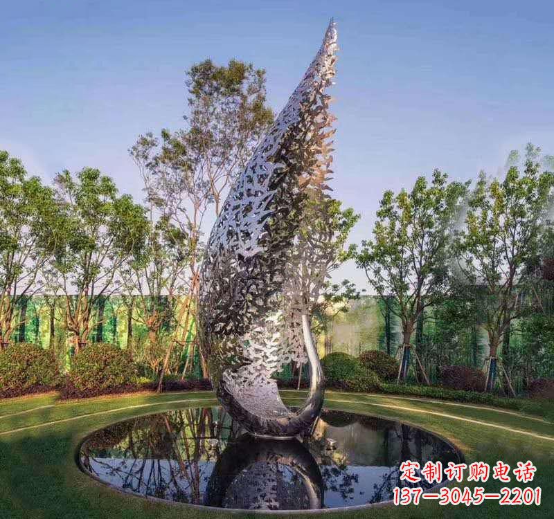 黄冈不锈钢凤凰雕塑精美绝伦