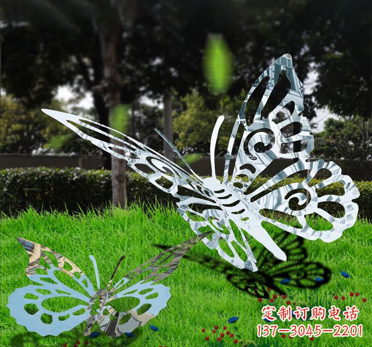 黄冈不锈钢蝴蝶雕塑艺术的美丽诠释