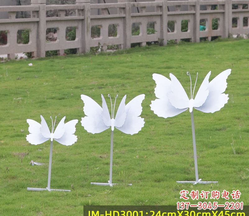 黄冈不锈钢蝴蝶组合雕塑精美的艺术品