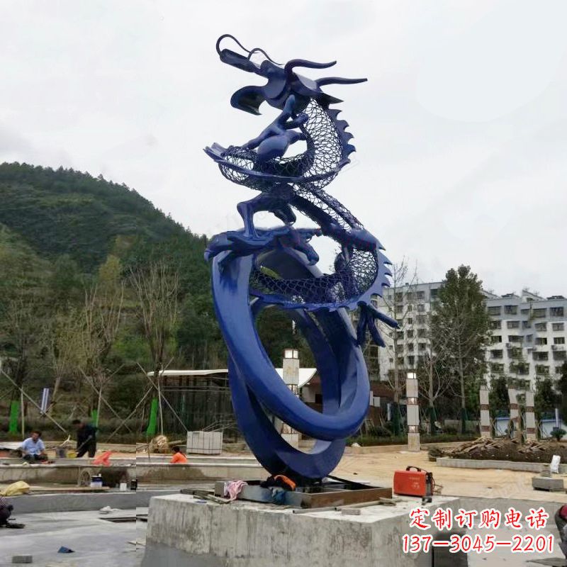 黄冈不锈钢动物雕塑——点缀公园园林