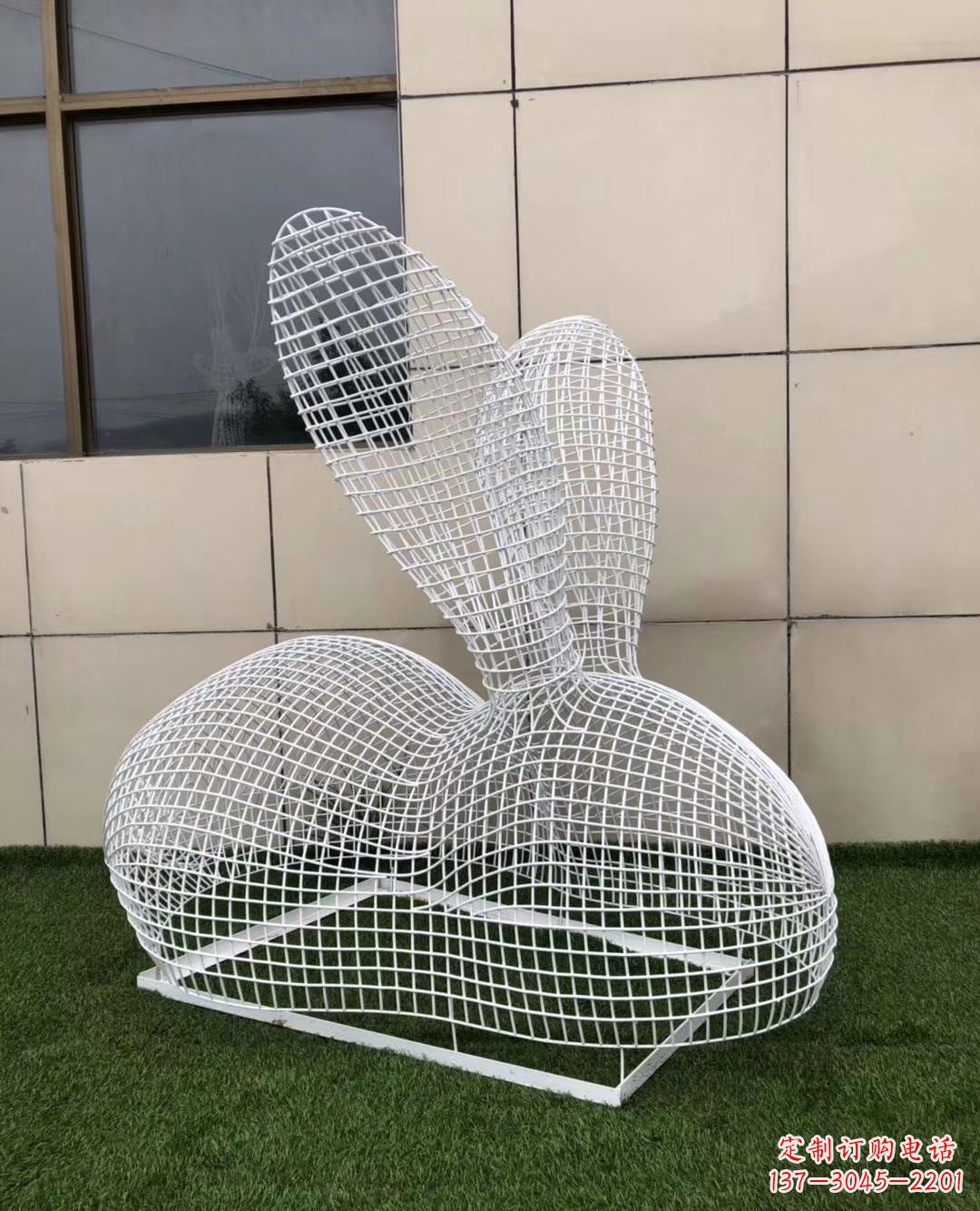 黄冈不锈钢镂空动物雕塑精致美观的艺术品
