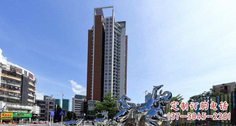 黄冈不锈钢大象雕塑集美观与功能于一体