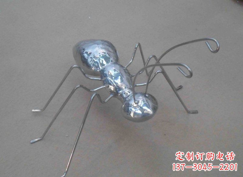 黄冈不锈钢蚂蚁公园动物雕塑一种具有艺术价值的蚂蚁雕塑