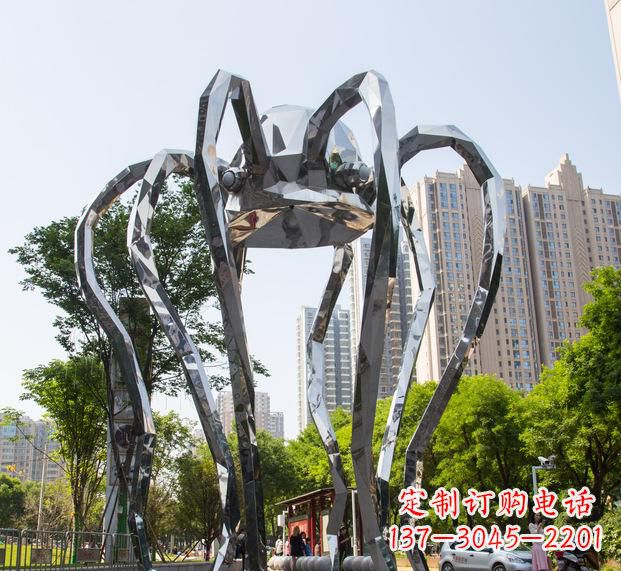 黄冈精致的不锈钢螃蟹雕塑
