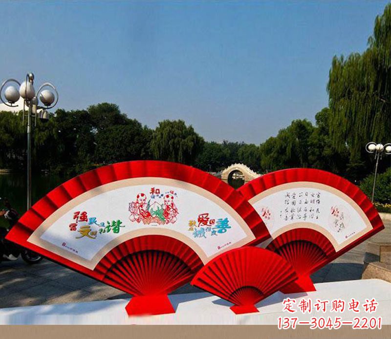 黄冈不锈钢价值观雕塑——见证社会主义核心价值观