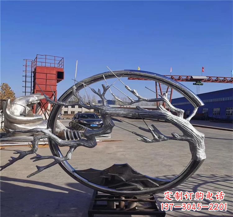 黄冈不锈钢树枝雕塑艺术与自然的完美结合