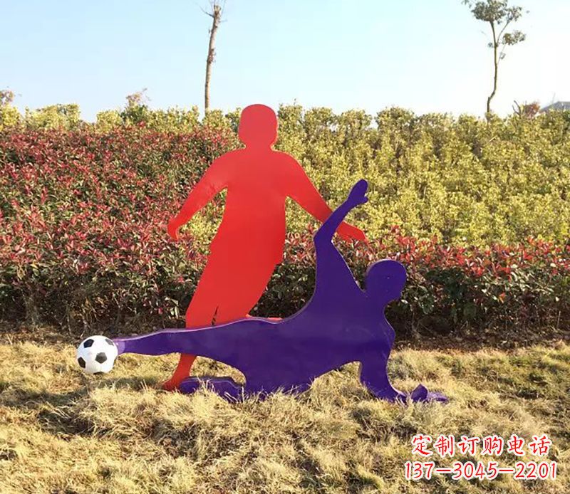黄冈不锈钢足球雕塑——缔造完美的足球文化