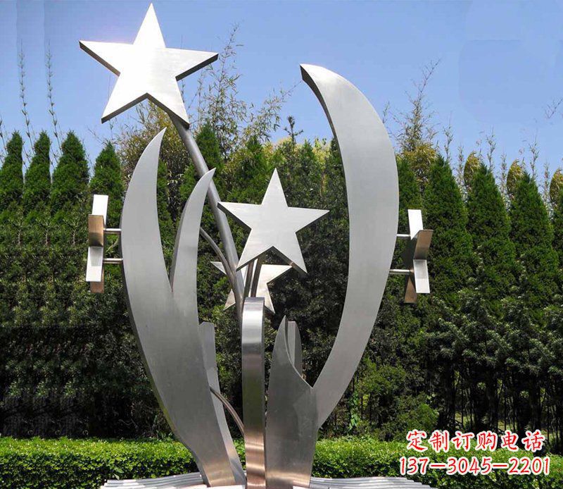 黄冈不锈钢的五角星之美