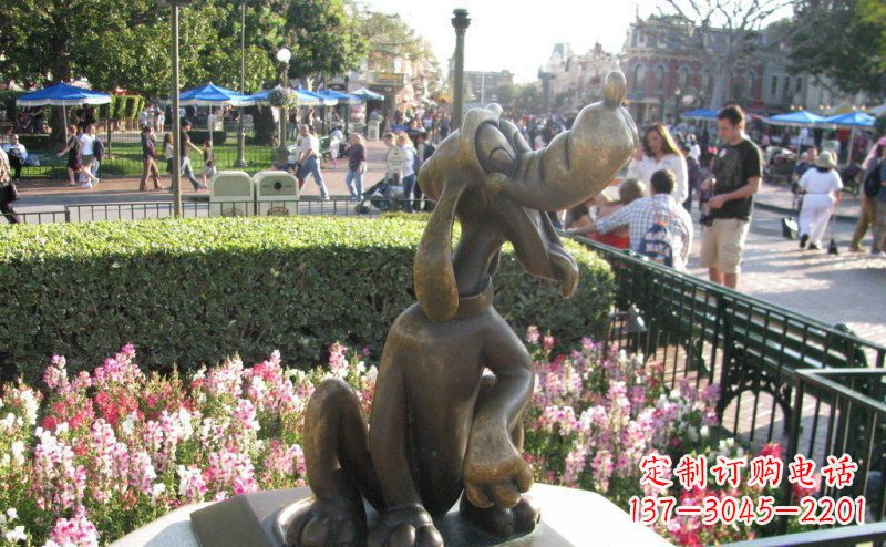 黄冈动物铜雕精美而细致
