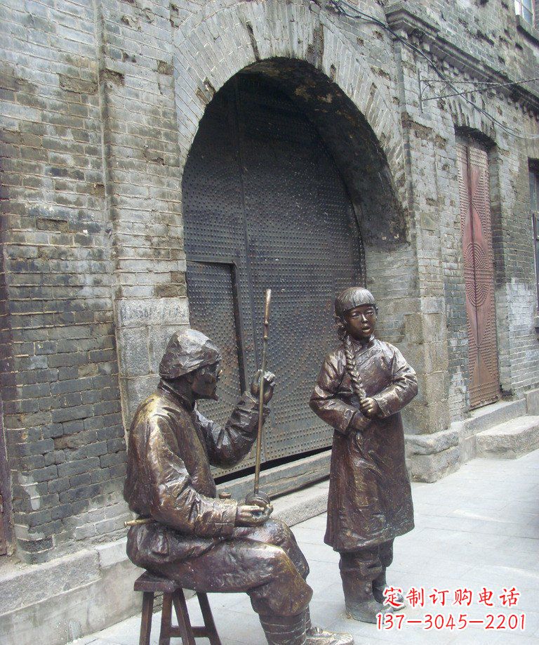 黄冈二胡铜雕艺术形式的精髓
