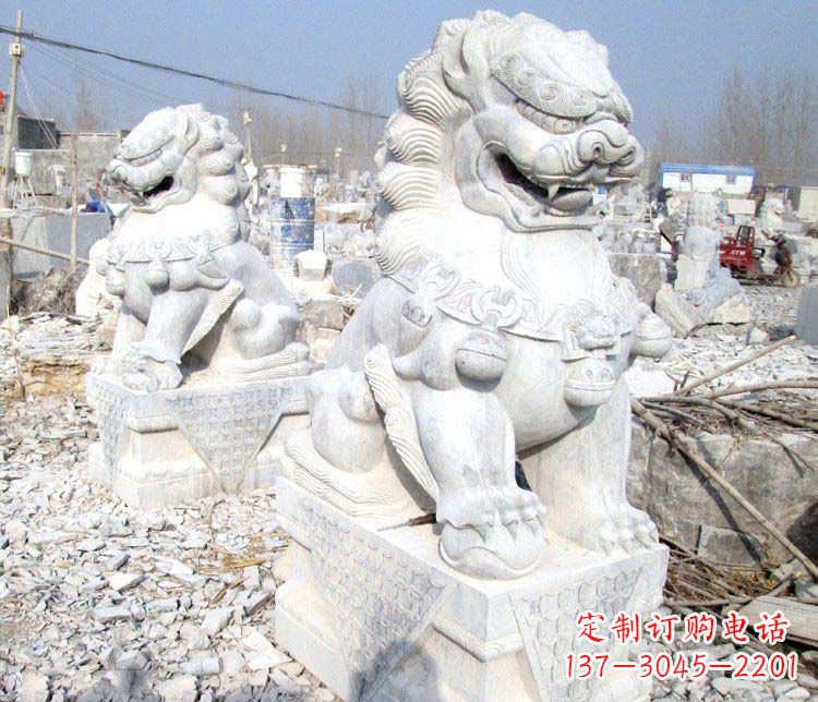黄冈狮子雕塑一种神圣而古老的艺术