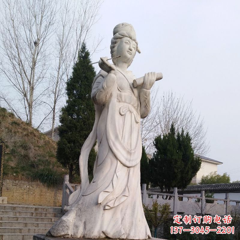 黄冈精美雕塑勾勒出蔡文姬传奇