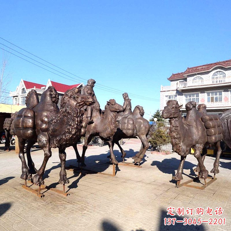 黄冈茶马古道骆驼队