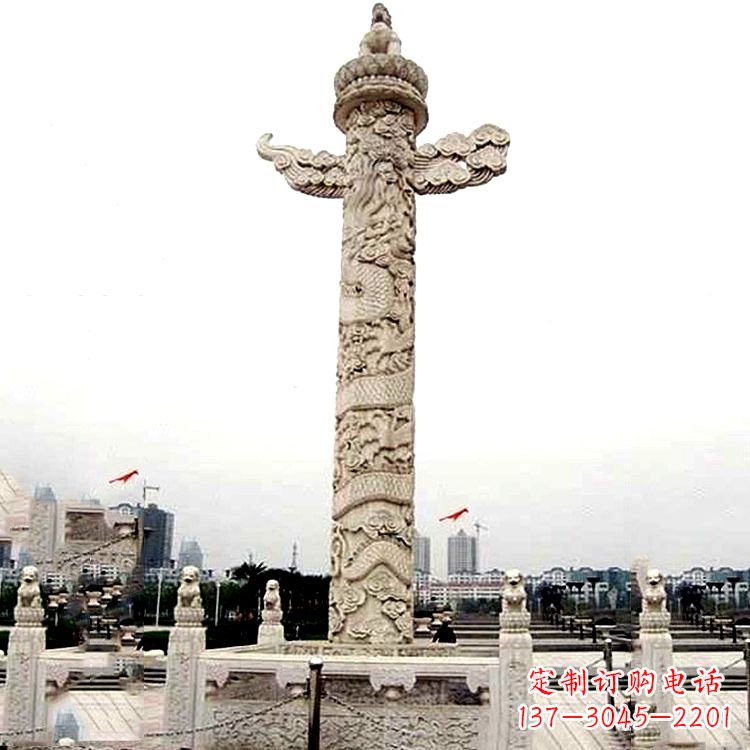 黄冈雕刻“华表”,见证城市文化