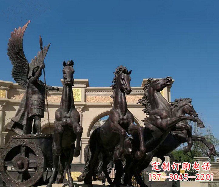 黄冈马雕塑引领全城欣赏