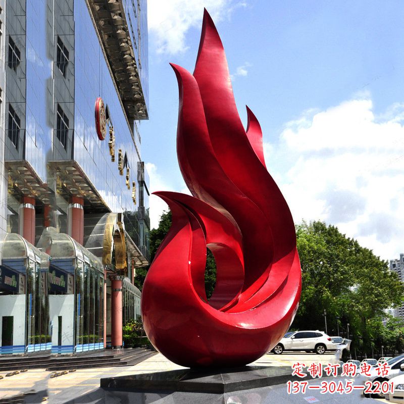 黄冈抽象不锈钢凤凰雕塑-小区企业广场景观动物雕塑