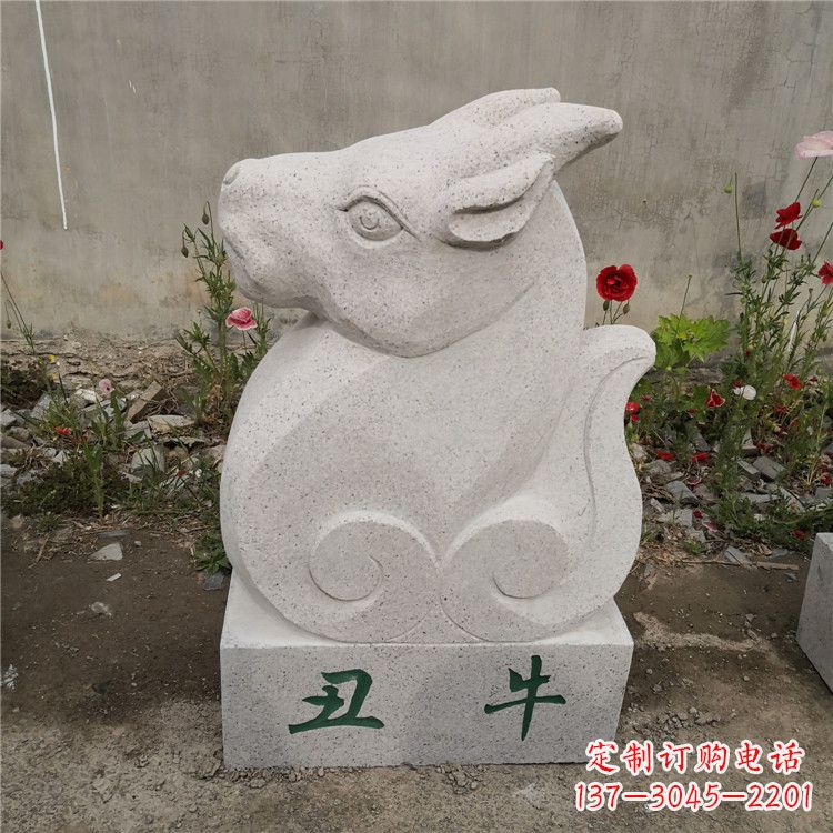 黄冈精美汉白玉动物雕塑