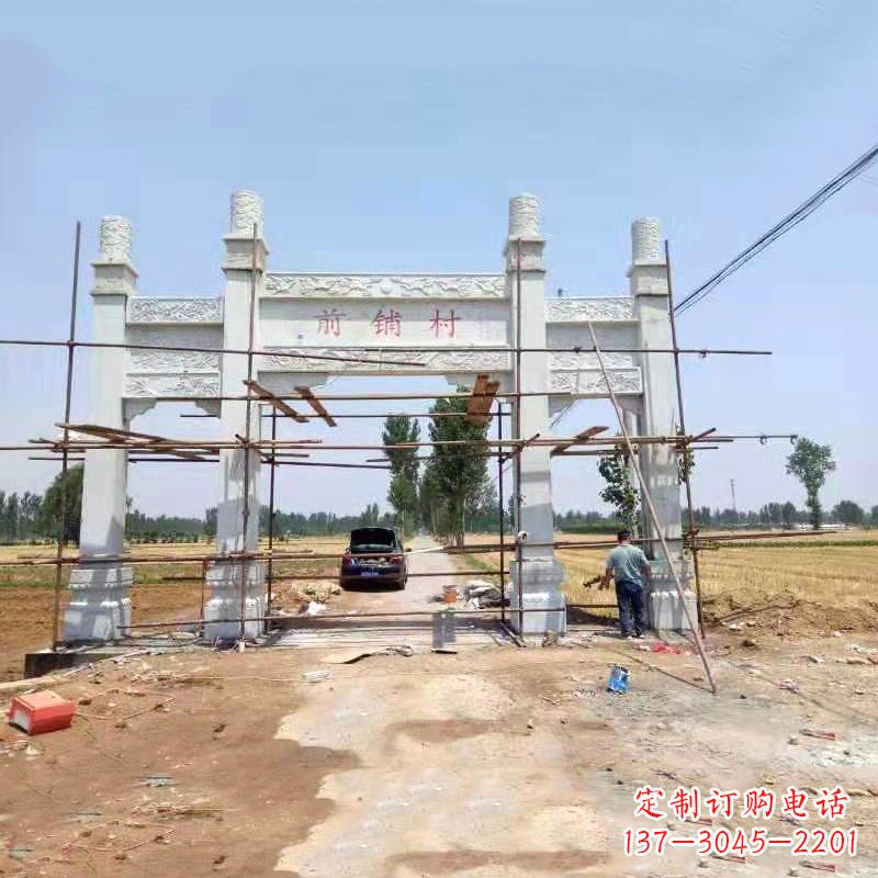 黄冈古老传统——牌坊雕塑